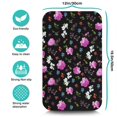 thumbnail image 5 of Washable Rubber Colorful Floral Dish Drying Mats for Kitchen Counter Home Large Coffee Bar Pad Accessories and Decor for Utensils Stemware 19.5''x12'', 5 of 7