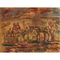 thumbnail image 2 of Cyprián Majerník 14x12 Gold Ornate Wood Frame and Double Matted Museum Art Print Titled - Victims of War (Refugees) (1944), 2 of 4
