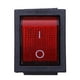 thumbnail image 4 of 20 x Interruptor Basculante Luz Iluminado Rojo On/Off DPST 16A/250V 20A/125V CA, 4 of 5