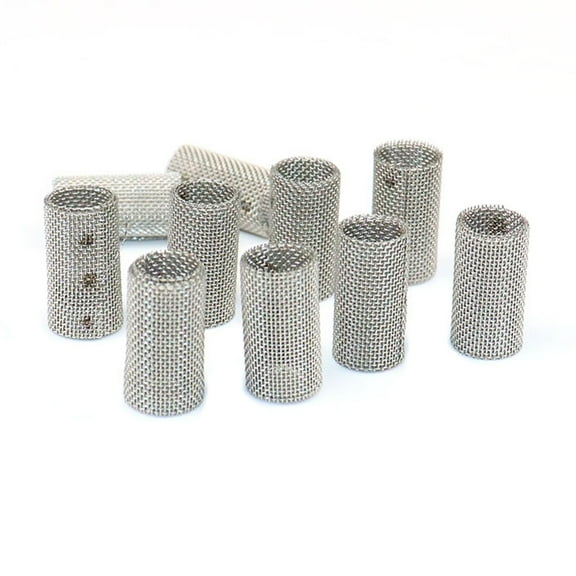 10Pcs Filter Mesh Car Glow Plug Burners Strainer Screen for Diesels Air Parking Heater Stainless Steel Strainer Screen