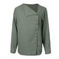 thumbnail image 1 of Prettyia - Blusa con cuello vuelto y para mujer SG Zulema  Blusa de Gasa Sólida, 1 of 8