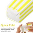 thumbnail image 2 of 60 Pcs Popcorn Boxes Colorful Striped Snack Boxes Candy Containers for Home Theater Party Carnival, 2 of 4