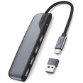 thumbnail image 1 of Hub USB C a USB de 4 puertos Syntech Type C a USB 3.0 con adaptador, 1 of 7