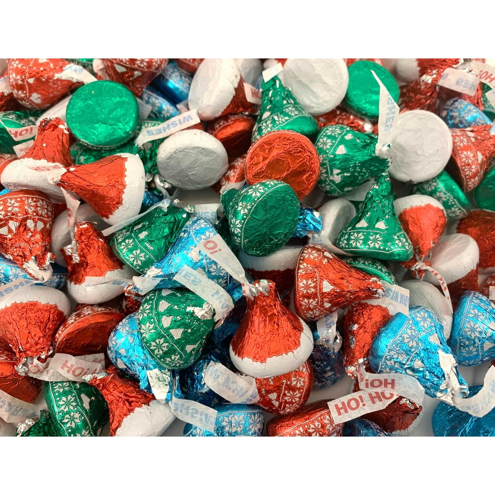 Hershey's Kisses Santa Hat & Kissmas Sweater Wrap, Milk Chocolate Candy