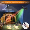 thumbnail image 2 of Snowflake Projector Lights - Outdoor Christmas Projector Lamp, IP44 Waterproof, 180° Rotation, 16 Different Projections for Holiday Decor, 2 of 5
