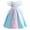 Sky Blue, variant on Princess Puff Sleeve Embroidered Dress Birthday Pageant Bridesmaid Dance Wedding Gala Dress