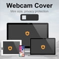 thumbnail image 2 of Lubelski Webcam Cover Strong Suction Dust-proof Privacy Protection Anti-peep Long Ultra-thin Camera Sticker Slider for Laptop, 2 of 7