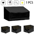 thumbnail image 1 of ShenMo Outdoor Garden Bench Cover 134x66x89cm, Waterproof 2 Seat Bench Protection Cover with Drawstring, Polyester Fabric Outdoor Bench Seat Cover Furniture Protection, 1 of 1