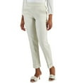 thumbnail image 2 of MSRP $70 Alfani Women Pull-On Straight-Leg Pants Beige Size XL, 2 of 2