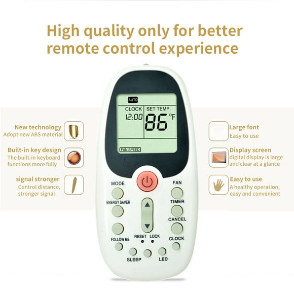 Air Conditioner Controller Mini Air Conditioning Remote Control Replacement For R06/BG RO6/BGE R06/BGCE