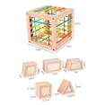 thumbnail image 2 of Juguete clasificador para bebés, cubo colorido, formas sensoriales múltiples, juguetes de aprendizaje, habilidades motoras finas para niñas y niños, regalos, 2 of 11