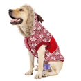thumbnail image 3 of Ropa para mascotas, gorro con Cuello de piel grueso, astas de Navidad, copo de nieve, ropa cálida para mascotas, 3 of 6