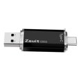 thumbnail image 1 of USB 3.0 unidad de Disco USB tipo C Negro 32GB Disco U doble conector, 1 of 6