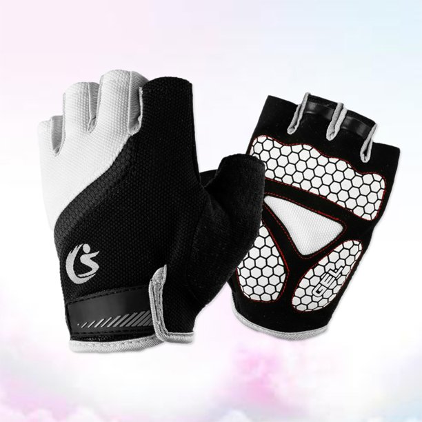 COMPUKAS 1Par Guantes Deportivos De Dedo Antideslizantes Para Entrenamiento Y