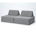 thumbnail image 1 of Kiddie Couch Modular Kids Play Couch, Endless Configurations, Great for Forts and Imaginative Play, 1 of 5