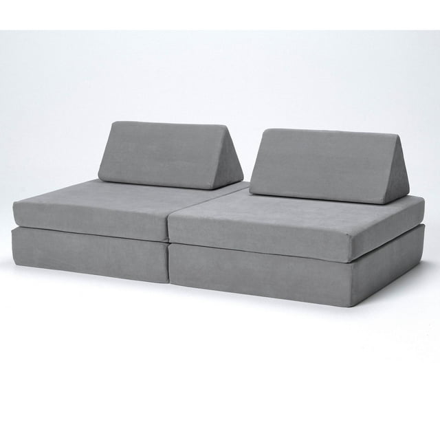 Kiddie Couch Modular Kids Play Couch, Endless Configurations, Great for Forts and Imaginative Play