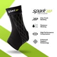 thumbnail image 5 of Spark Kinetic Ankle Sleeve - Large - Compression Support with Kinesiology Tape, 5 of 8
