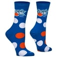 thumbnail image 3 of Cool Socks, Women's Funny Novelty Socks, Dippin Dots Blue Crew, Adult Medium, 3 of 6