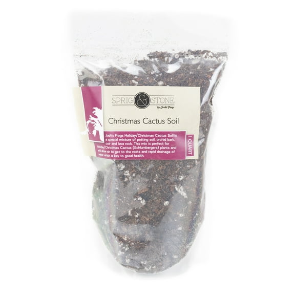 Josh's Frogs Holiday/Christmas Cactus Soil (1 Quart)