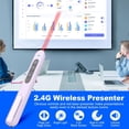 thumbnail image 4 of Presentation Clicker with Volume Control,USB Type-c Purple Clicker for Powerpoint Presentations RF 2.4GHz USB Slide Advancer Control for PowerPoint, Mac, Computer, Laptop, 4 of 7