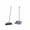 Gray, variant on Stand Up Dustpan and Broom Set 50" Long Handle Broom with Dust Pan, 20° Angled for Ergonomic Home Office Indoor Sweeping (Gray)