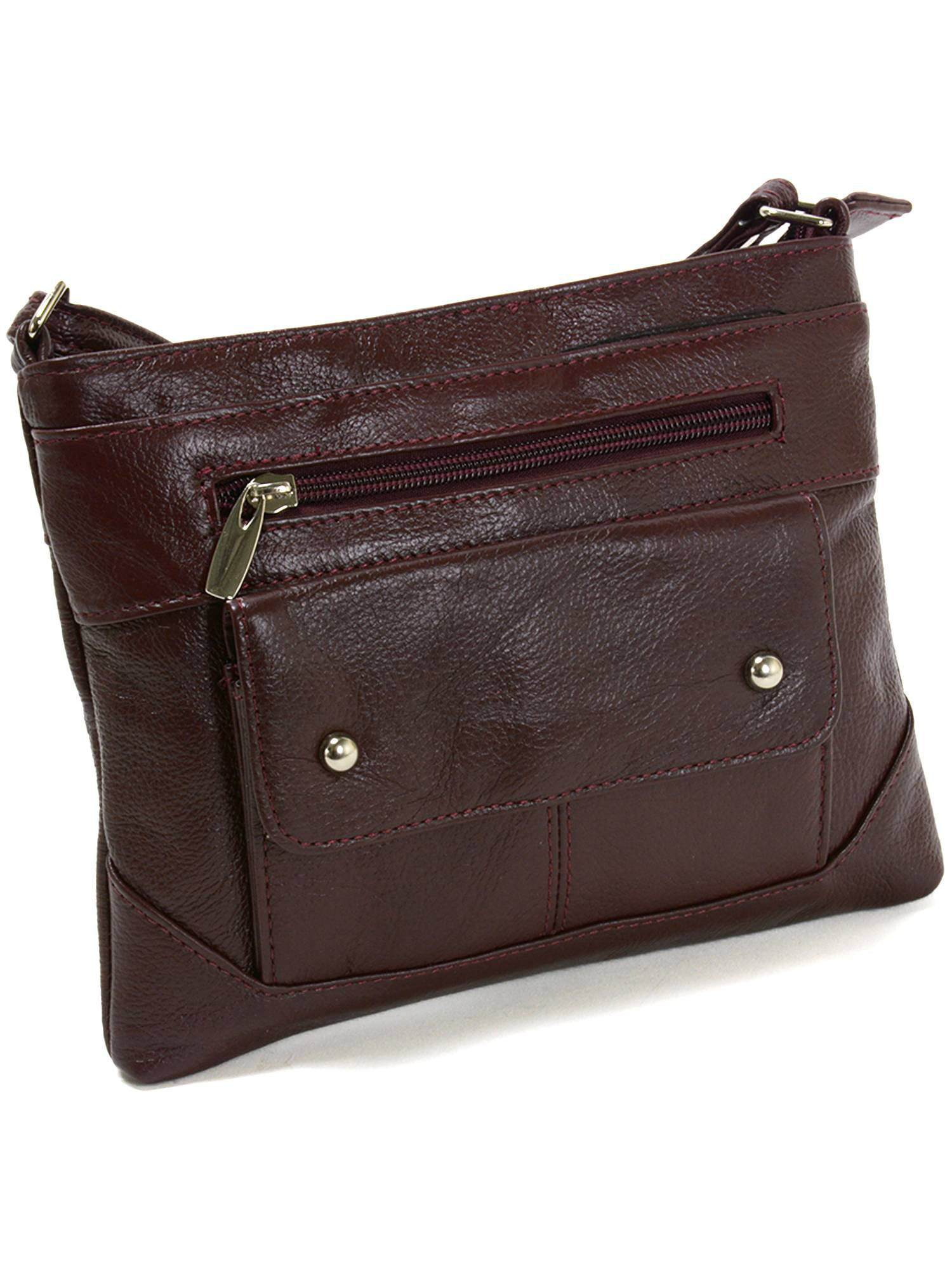 New Leather Genuine Purse Handbag Shoulder Body Women Cross Messenger Bag 