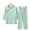 Green, variant on HaoXianJian Womens Cotton Pajamas Long Sleeve Top & Pant 2 Piece PJs Loungewear s Crew Neck Sleepwear for Women