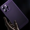 thumbnail image 5 of Designed for iPhone Case,Luxury Mesh Heat Dissipation Camera Lens Protection Shockproof Protective Cover Phone Case (Purple,iPhone 14), 5 of 6