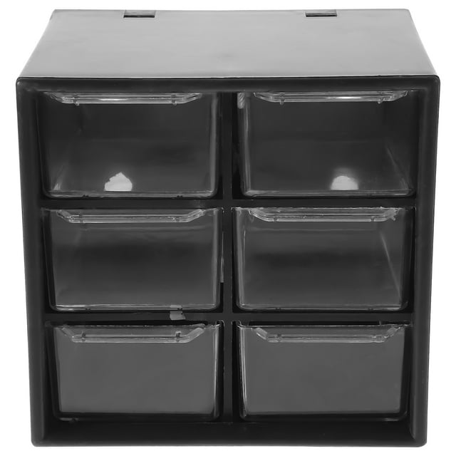 BRIGHTFUFU Organizador de escritorio tipo cajonera, caja de almacenamiento, estuche de almacenamiento de papelería, organizador de papelería multifunción