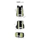 thumbnail image 3 of Mochila escolar de Naruto para niños y niñas, conjunto de tres piezas de gran capacidad, ligera y moderna, novedad de 2025, 3 of 3