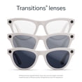 thumbnail image 6 of Ray-Ban Meta Skyler (Gen 2) - Shiny Chalky Grey, Transitions Sapphire Lenses, 6 of 7