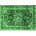 thumbnail image 1 of Ahgly Company Indoor Rectangle Persian Emerald Green Traditional Area Rugs, 2' x 4', 1 of 4