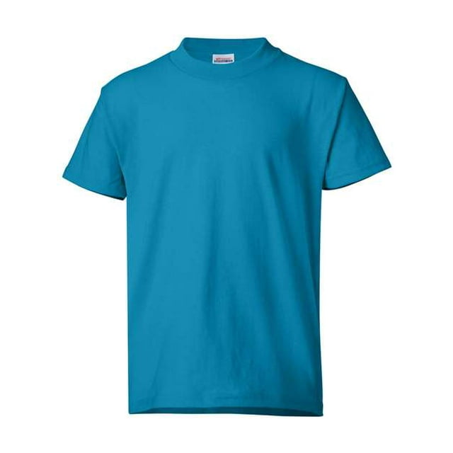 Hanes Garçon ComfortBlend EcoSmart Col Ras du Cou, m, Sarcelle