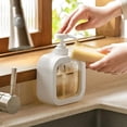 thumbnail image 4 of Dispensador de jabón líquido para cocina, botella vacía para champú, contenedor de jabón para baño, Gel de ducha, almacenamiento de líquido para lavandería, 300/500ml, 4 of 4