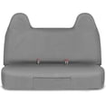 thumbnail image 2 of Yupbizauto Caterpillar Custom Fit Front Bench Seat Cover with Utility Pockets for Ford F250 / F350 / F450 / F550 (1999-2007) - Durable Grey Oxford Super Duty Interior Truck Seat Cover Bundle, 2 of 5