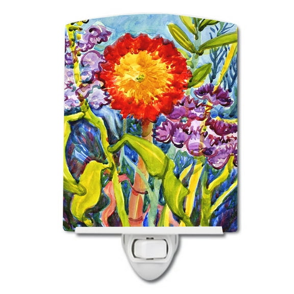 Caroline's Treasures 6075CNL Flower - Sunflower Ceramic Night Light, 6x4x3", multicolor