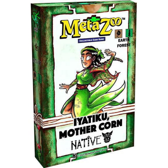 Collectible MetaZoo Cryptid Nation Native Iyatiku, Mother Corn Theme Deck (1st Edition)