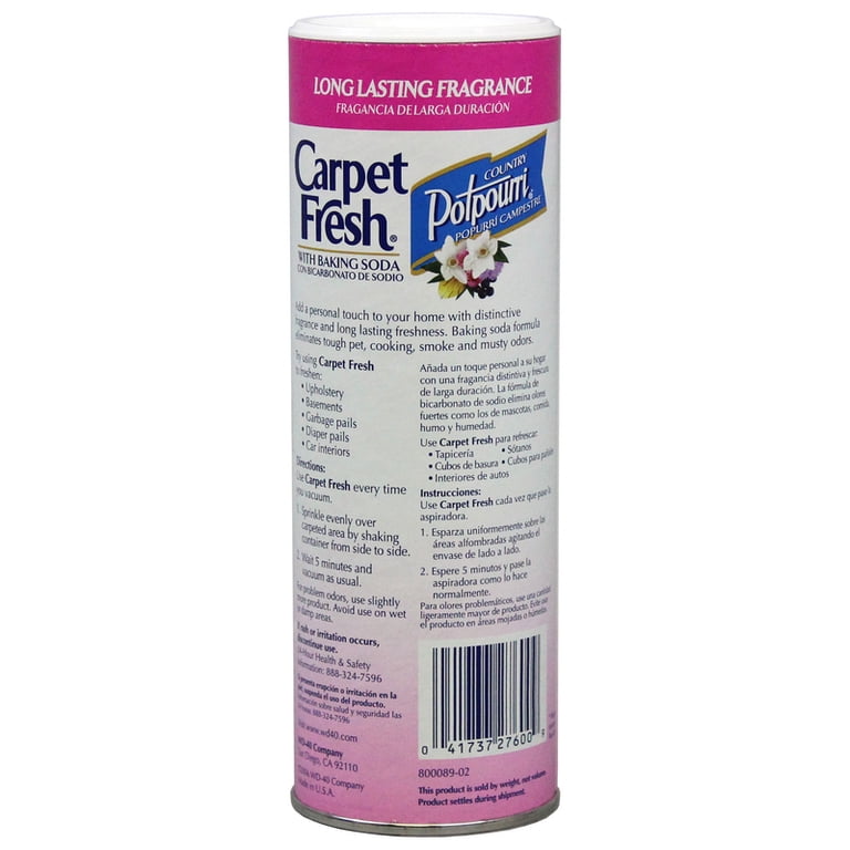 12 Pack Carpet Freshener Carpet Fresh Country Potpourri Rug & Room ...