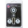 Team Golf NFL Dallas Cowboys Divot Tool Pack With 3 Golf Ball Markers