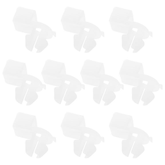 Raindrops 10pcs Plastic Car Door Lock Rod Clips Anti-Slip Door Lock Lever Clamp Vehicle Parts for Car Door Lock Maintenance and Replacement