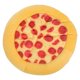 thumbnail image 1 of Dog Chew Toys for Aggressive Dogs Pizza Interactive Squeaky Dog Toys for Puppy Medium Breed Tough Rubber Chew Dog Toys, 1 of 2