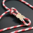 thumbnail image 4 of KALLORY 3Ud Clips De Cable De Hierro Para Cuerda Doble Resistente Color Dorado, 4 of 6