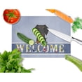 thumbnail image 2 of Caroline's Treasures Wire Haired Dachshund Black Tan Welcome Glass Cutting Board Large, 2 of 2