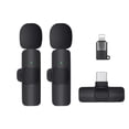 thumbnail image 1 of Wireless Lavalier Microphone Set, Universal Wireless System Offers Seamless Omn Directional Sound for Podcasts and Videos, Easy To Use for Beginners and Pros Alike (2PCS), 1 of 5