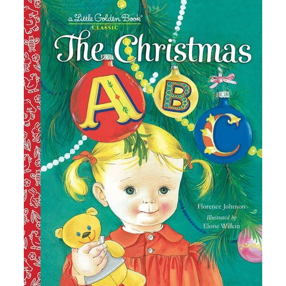 Little Golden Book The Christmas ABC, (Hardcover)