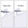 thumbnail image 3 of 200 Pcs Aircraft Hole Hook Hanging Tabs Hooks Adhesive Clear Plastic Stickers Display Slotted Hangers, 3 of 6