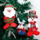 thumbnail image 4 of Adornos de muñeco de peluche de Navidad para el hogar, adornos de Papá Noel, muñeco de nieve, colgante de árbol de Navidad, decoraciones de fiesta de año nuevo, regalos, 12/1 piezas, 4 of 5