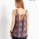 thumbnail image 2 of Aeropostale Boho Tile Túnica Tank Top para mujer, azul, grande Aeropostale Camiseta sin mangas, 2 of 3