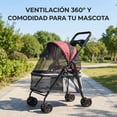 thumbnail image 4 of Carriola Para Perro Y Gato Plegable Hasta 12kg Paseos Perros Surtido, 4 of 5
