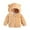 Beige, variant on Godderr Toddler Baby Boys Girls Winter Fleece Coats,Thick Warm Bear Ears Hooded Cotton Coat Jacket Newborn Fleece Snowsuit Jackets Outerwear for 9M-5Y